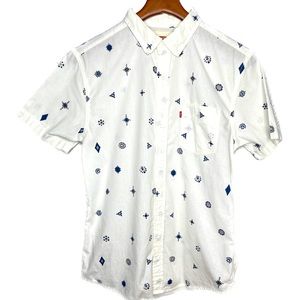 Men Levi’s Like New Short Sleeve Button Down Sz S